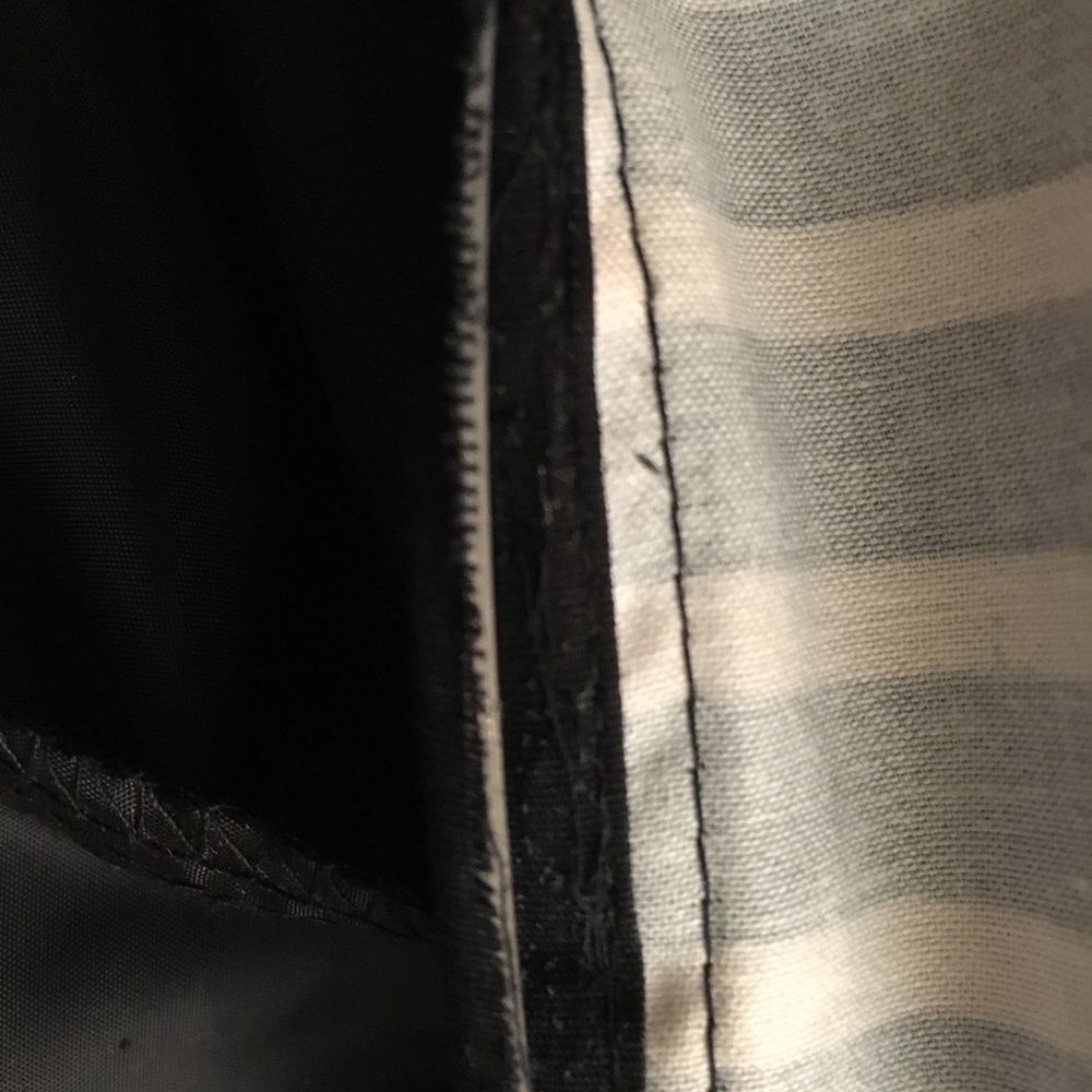 Black and Tan Herringbone Dress - Picture 6 of 8